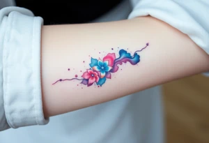 A galaxy tattoo idea