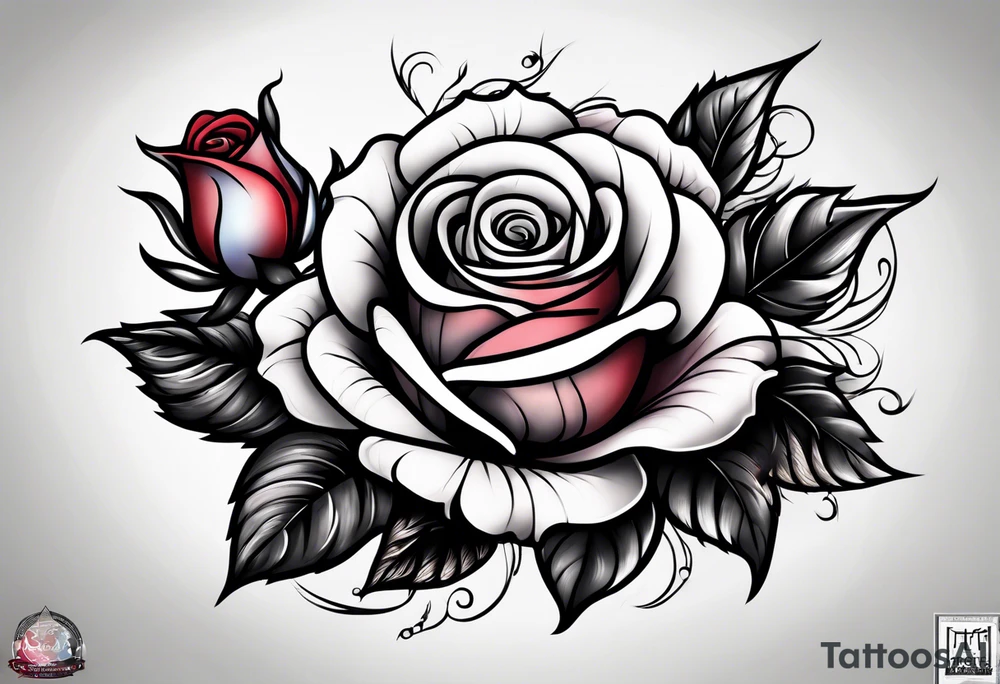 every rose has its thorn tattoo idea