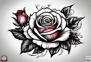 every rose has its thorn tattoo idea