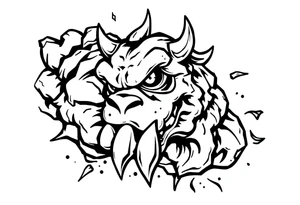 Lunger tattoo idea