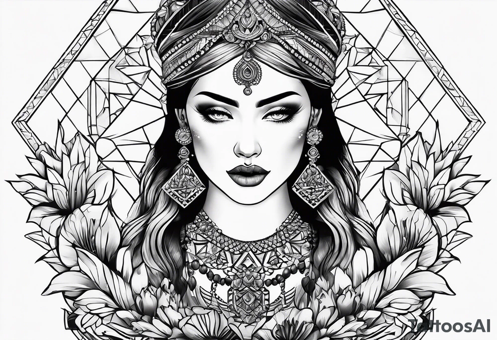 drei frauen tattoo idea