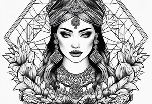 drei frauen tattoo idea
