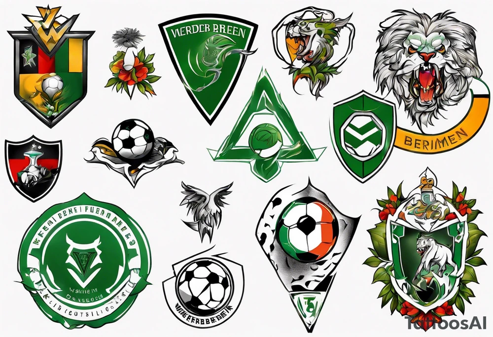 werder bremen fußball tattoo idea