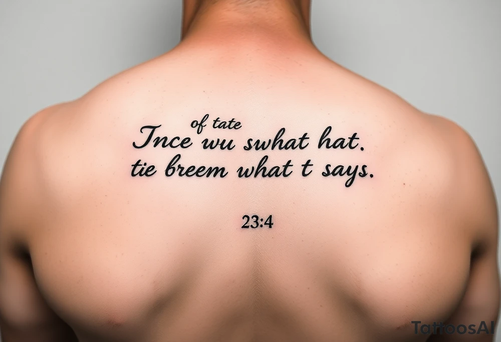 psalm 23:4 forearm tattoo and state what it says tattoo idea