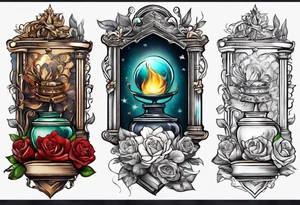open book tattoo idea