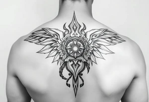 create me a leg piece to do with sikh history to do with religion tattoo idea