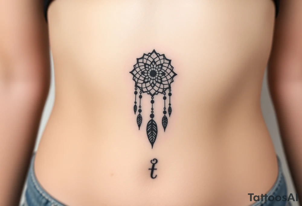 dreamcatcher tattoo idea