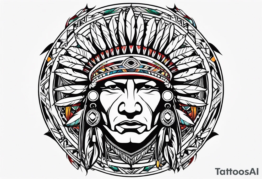 Osage Indian seal tattoo idea