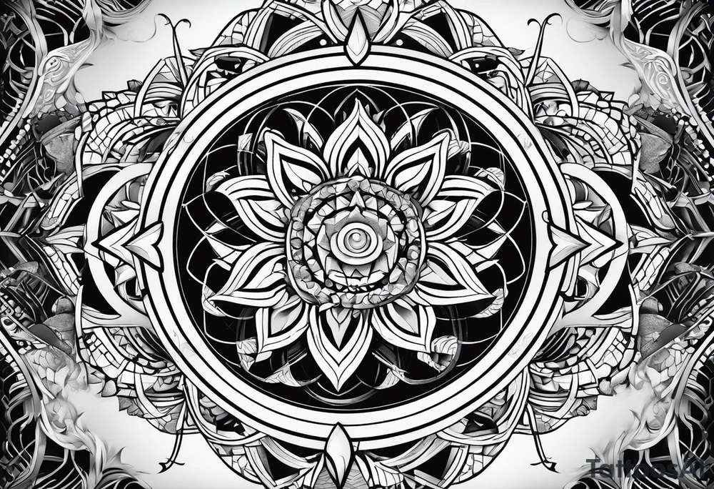 Sacred geometry, tattoo idea