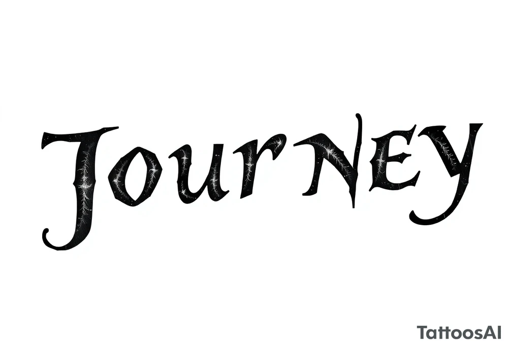 Journey tattoo idea