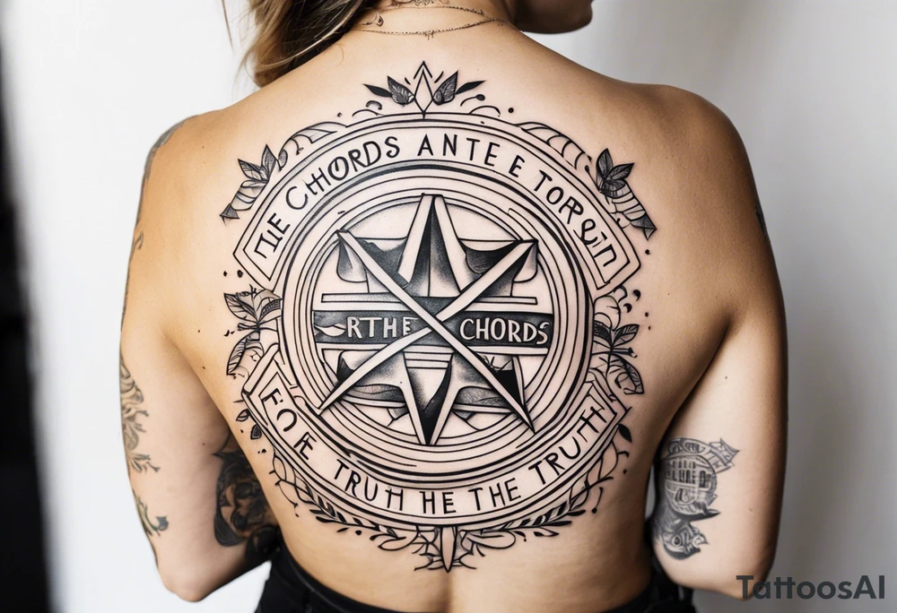Three chords and the truth tattoo idea