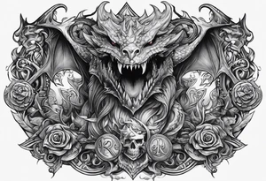 dungeons and dragons tattoo idea