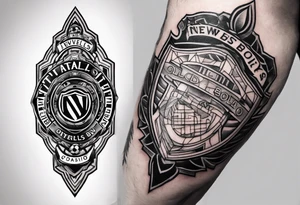 I need a tatto from Newells old boys, a club of football from Rosario, Argentina tattoo idea