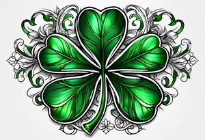 Shamrock tattoo idea