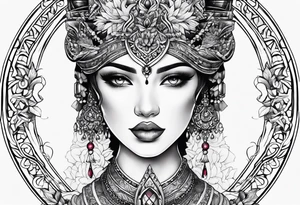 underboob tattoo sketch tattoo idea
