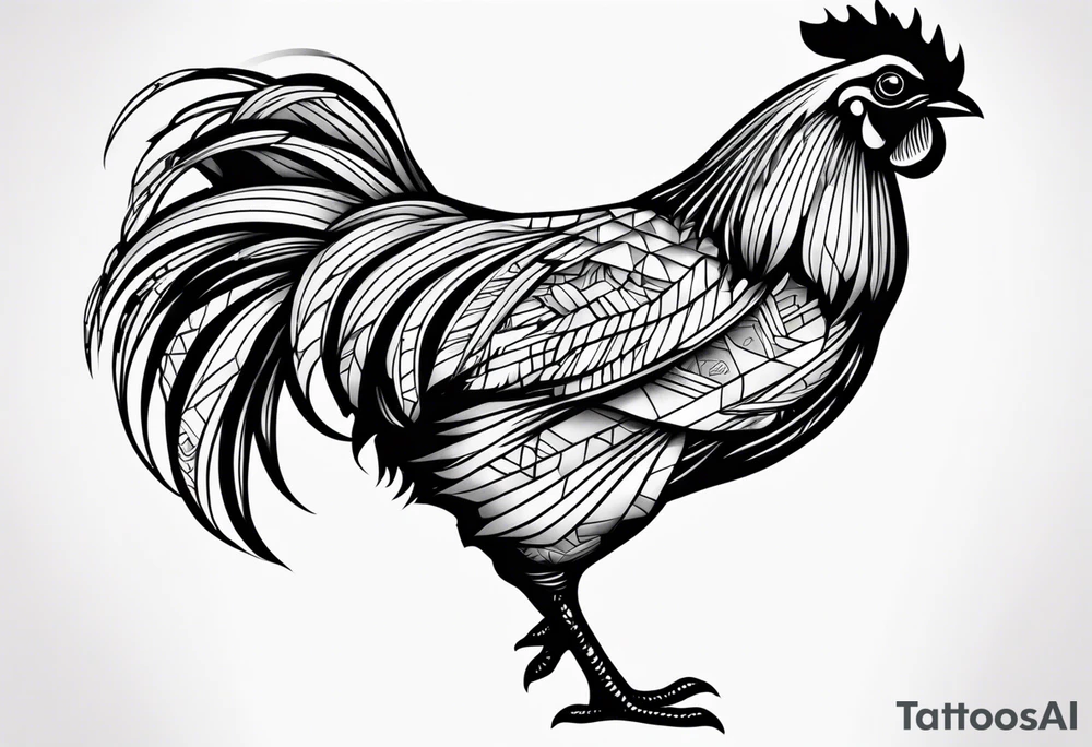 Chicken tattoo idea