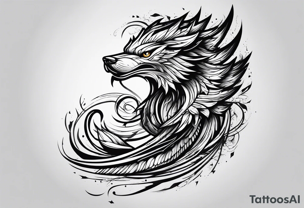 lightning tattoo idea