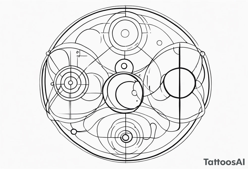 Gallifreyan tattoo idea