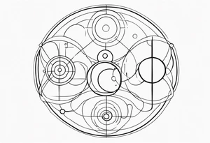 Gallifreyan tattoo idea