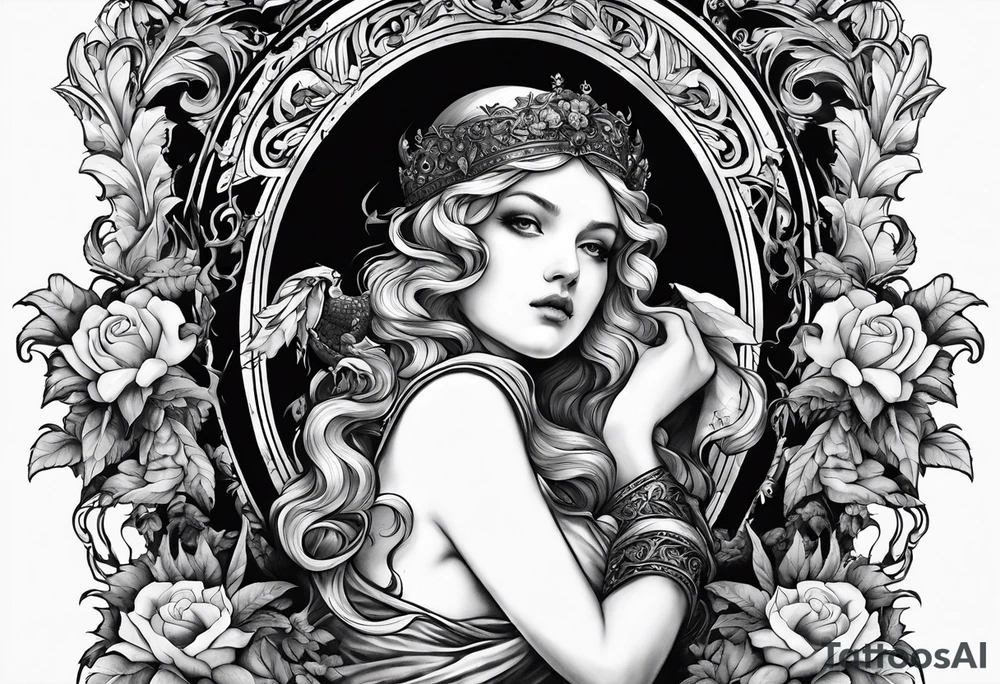 very scary nemesis tattoo idea