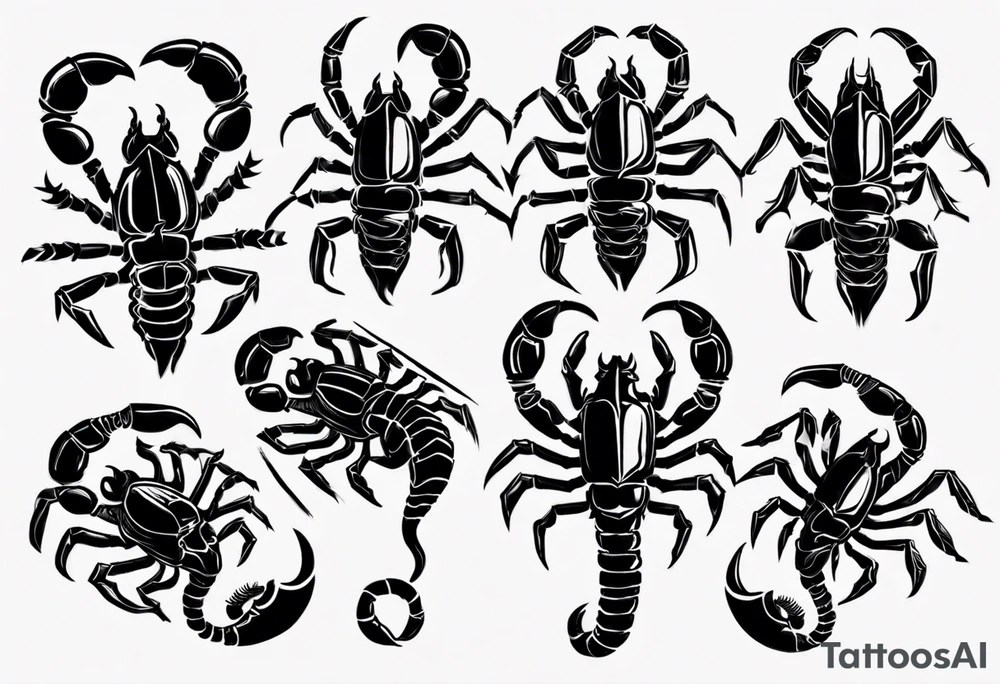 Scorpion tattoo idea