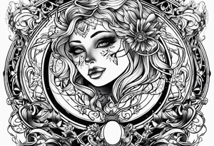 Gemini logo with stitches tattoo idea