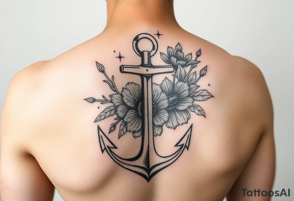 My mother’s name was sibell. Bell for short. She past away long ago. She was the anchor of our family she also loved the ocean and flowers and nature and space. Make a sleeve tattoo based on that. tattoo idea