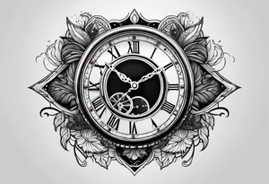 Tattoo which represent the flow of time tattoo idea