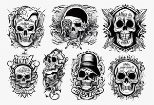No pictures, just the phrase: No Matter What Happens... tattoo idea