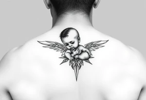 Honoring baby Xevekiah tattoo idea