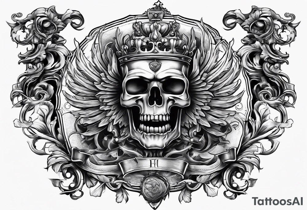 coat of arms tattoo idea