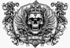 coat of arms tattoo idea