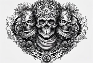 little symbol for male twins on ankles tattoo idea