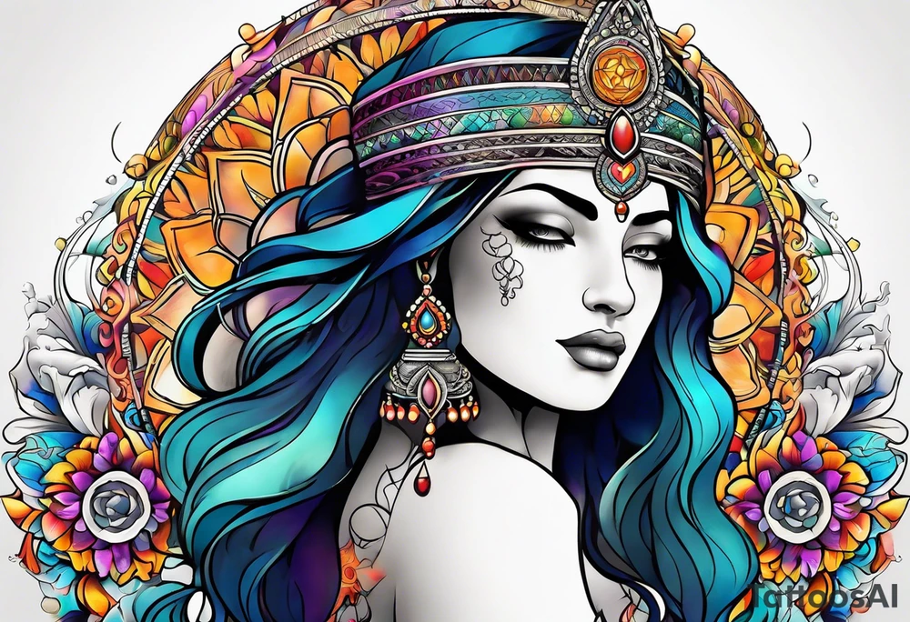 Chakra tattoo idea