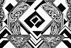 greek inspired water based tattoo tattoo idea