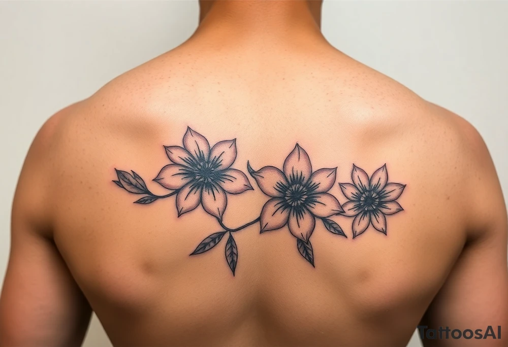 Flowers tattoo idea