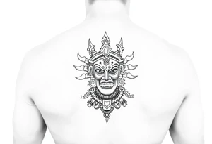 Kathakali tattoo tattoo idea