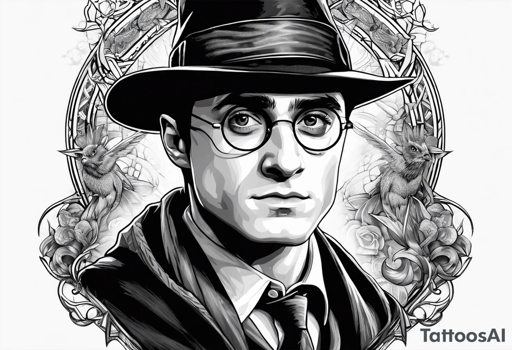 HARRY POTTER tattoo idea