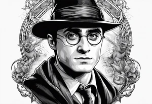 HARRY POTTER tattoo idea