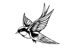 Swallow tattoo idea