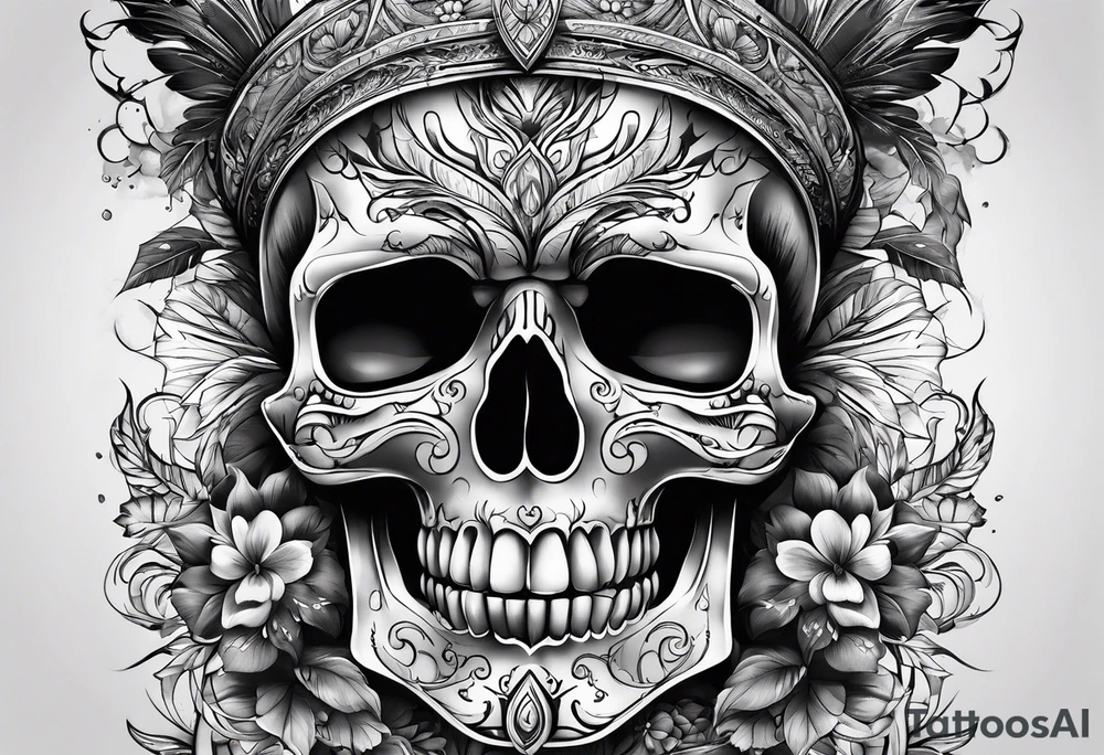 Pain healing tattoo idea