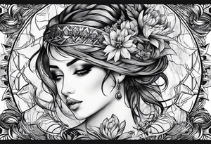 Marble tattoo idea