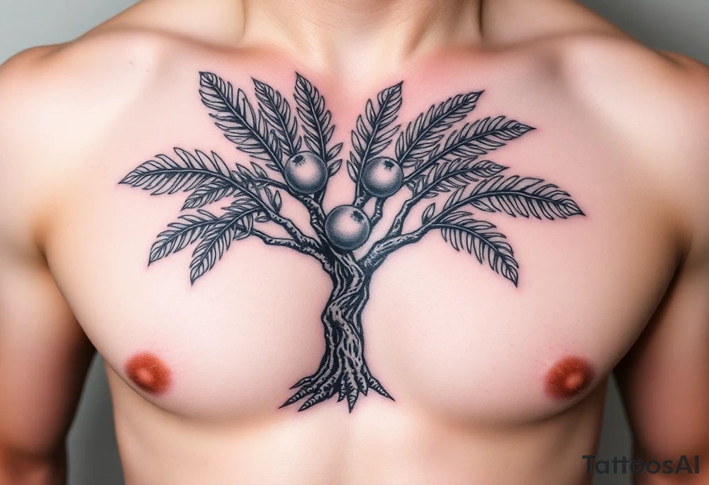 Breadfruit tree in iao valley maui tattoo idea