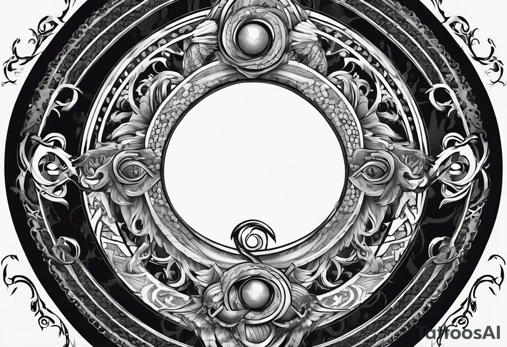 ouroboros tattoo idea