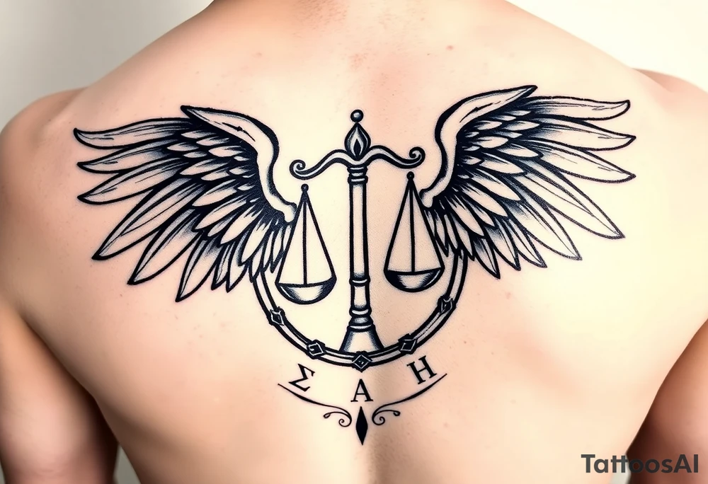 Angel Leonardo, signo zodiacal libra, circulo de música electrónica favorita tattoo idea