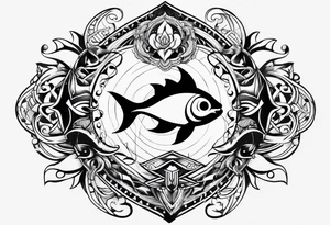 masculine pisces friendship tattoo idea tattoo idea