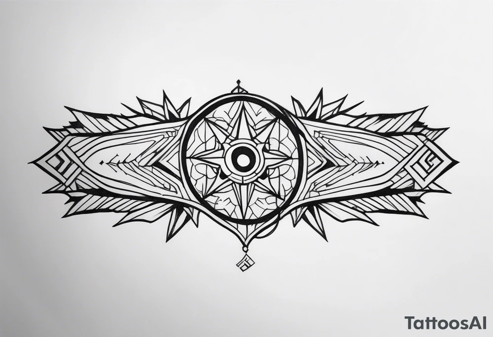 armband, berserk style tattoo idea