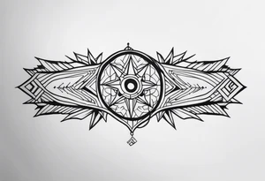 armband, berserk style tattoo idea