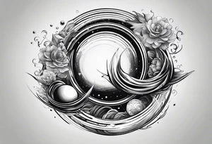 A wormhole tattoo idea