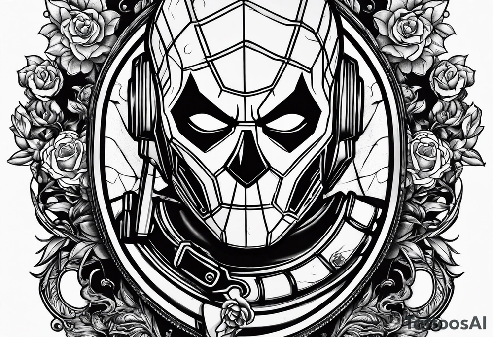 dead pool tattoo idea